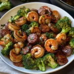 Honey Garlic Shrimp With Sausage and Broccoli: A Delightful Dish