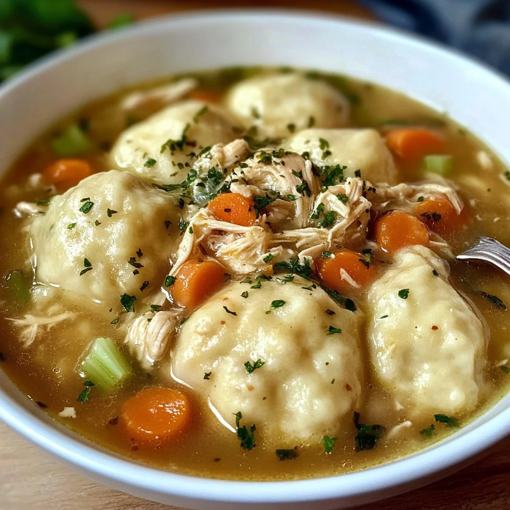 Perfect Chicken And Dumplings With Vegetables