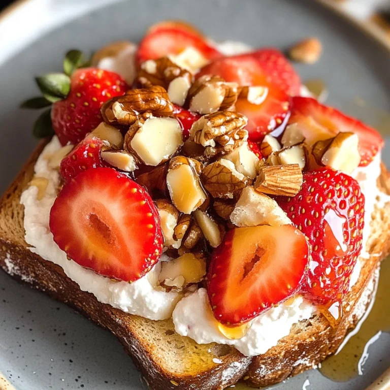 Ricotta Honey Toast