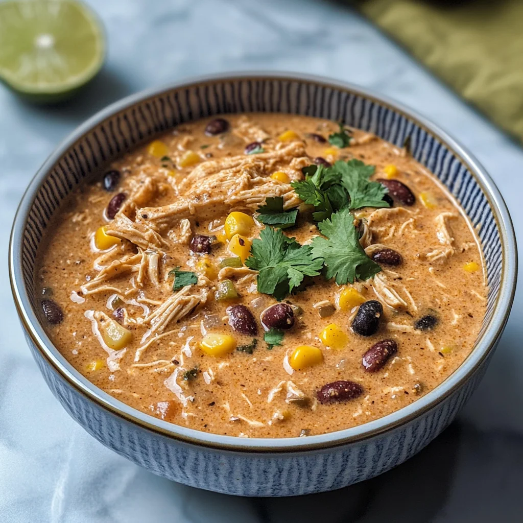 White Chicken Chili Recipe with Cream Cheese