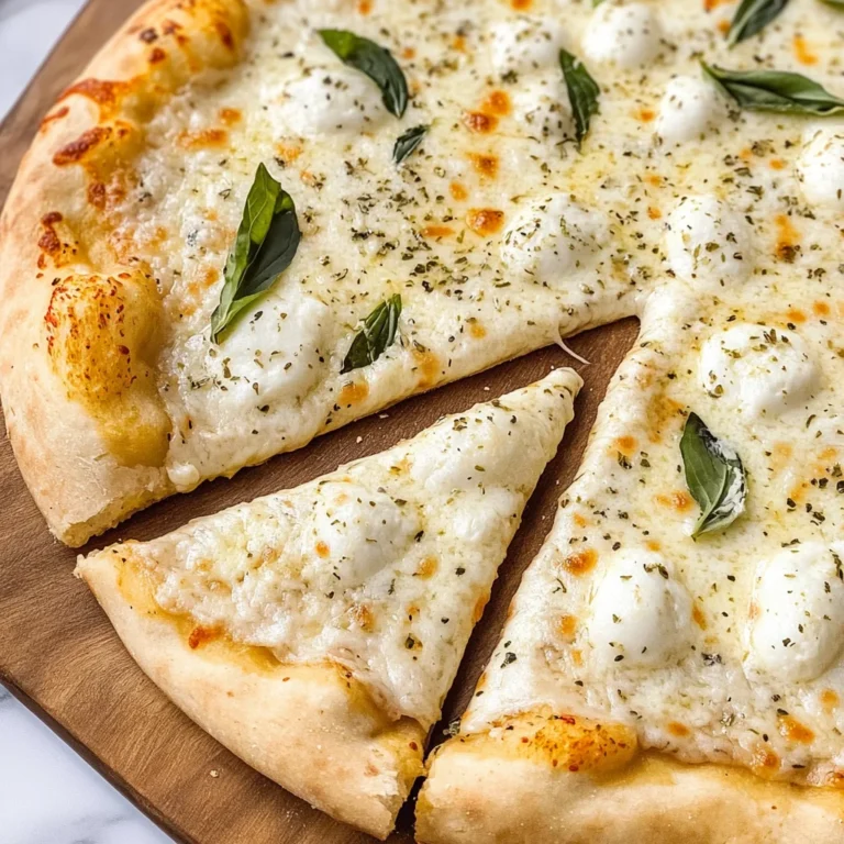 White Garlic Pizza Sauce