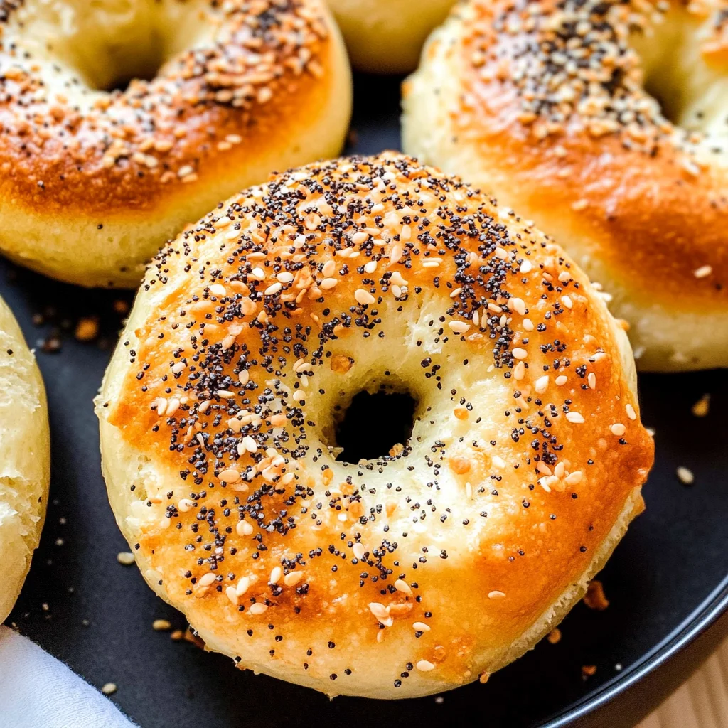3 Ingredient Air Fryer Bagels