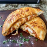 Air Fryer Calzones (Crazy Easy)