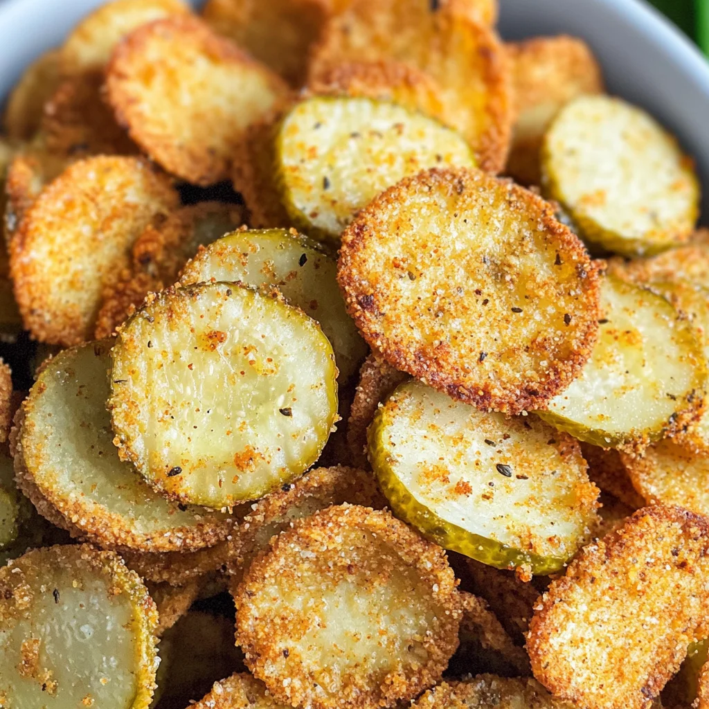 Air Fryer Pickle Chips Recipe
