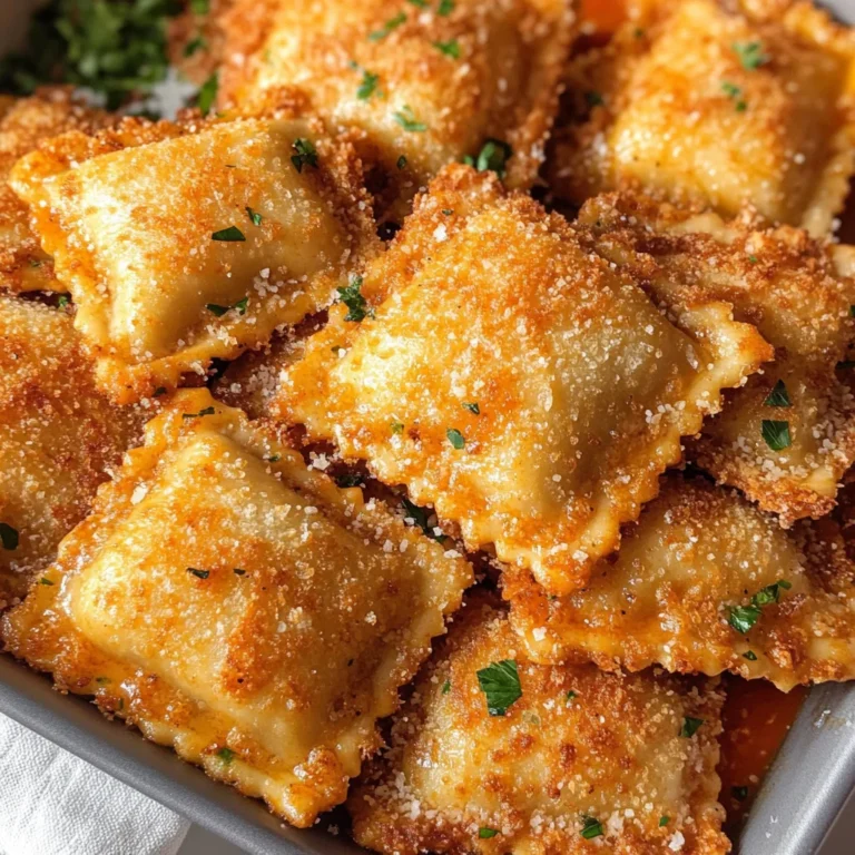 Air Fryer Ravioli