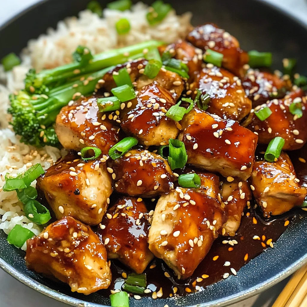 Air Fryer Teriyaki Chicken