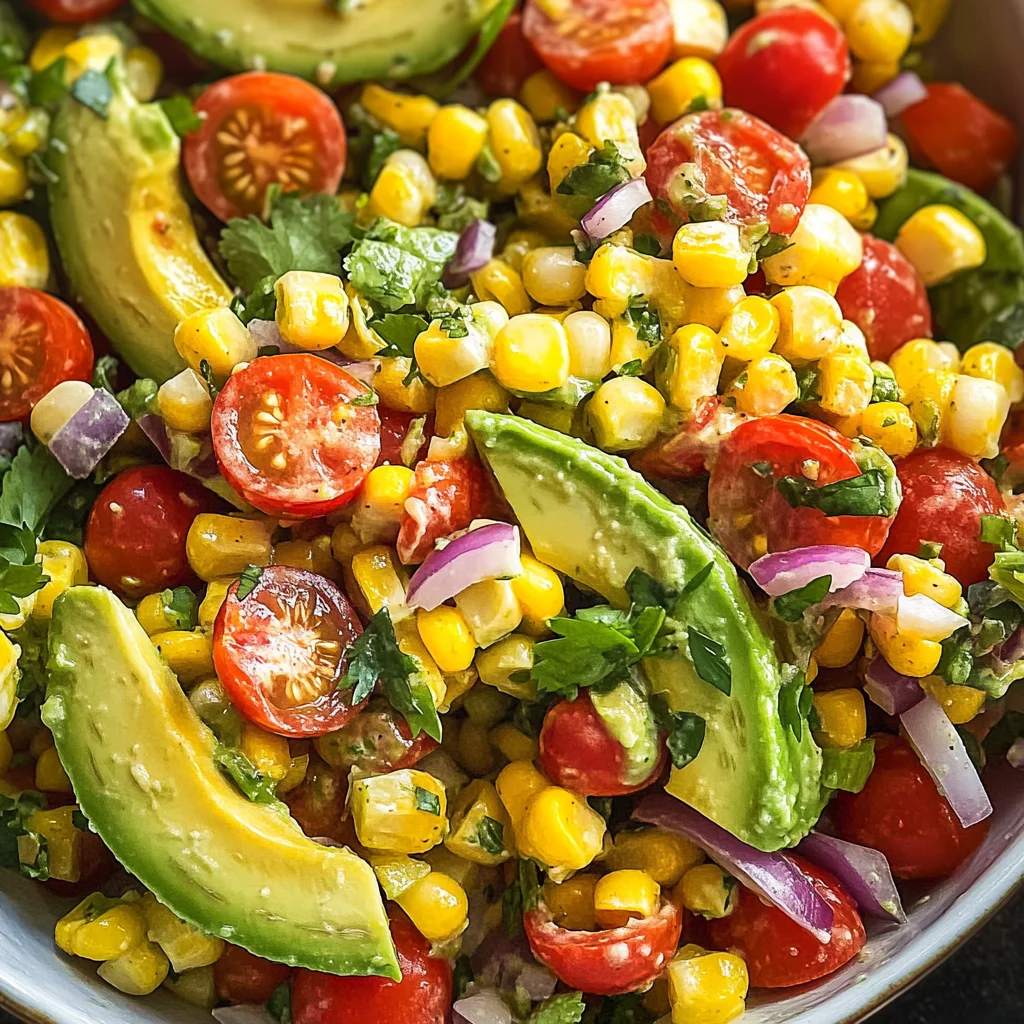 Avocado Corn Salad