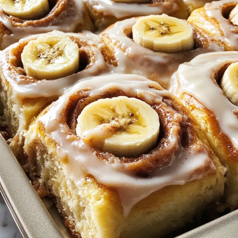 Banana Cinnamon Rolls