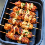 Bang Bang Chicken Skewers