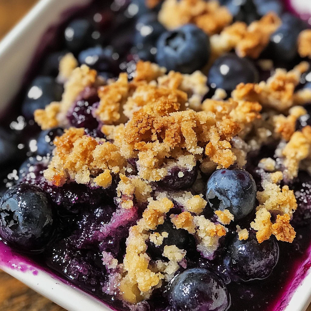 Blueberry Crisp