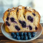 Blueberry Lemon Sourdough Bread