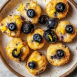 Blueberry and Lemon Zest Cottage Cheese Bites