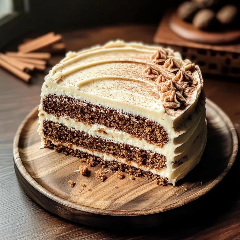 Brown Sugar Chai Cake