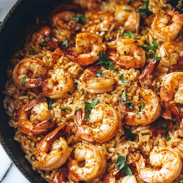 Cajun Shrimp and Rice Skillet