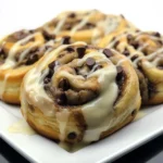 Chocolate Chip Cookie Stuffed Cinnamon Rolls Recipe
