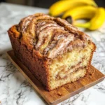 Cinnamon Roll Banana Bread