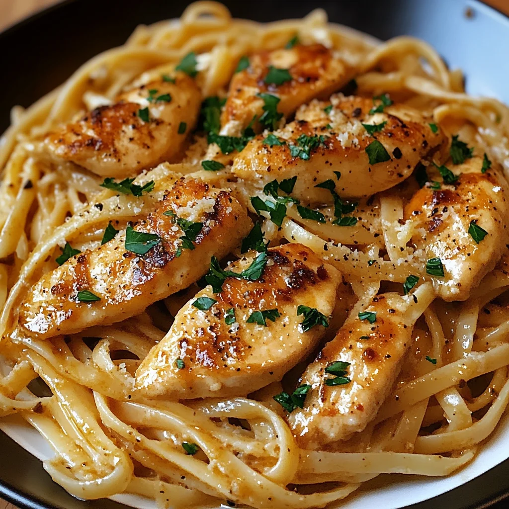 Cowboy Butter Chicken Linguine