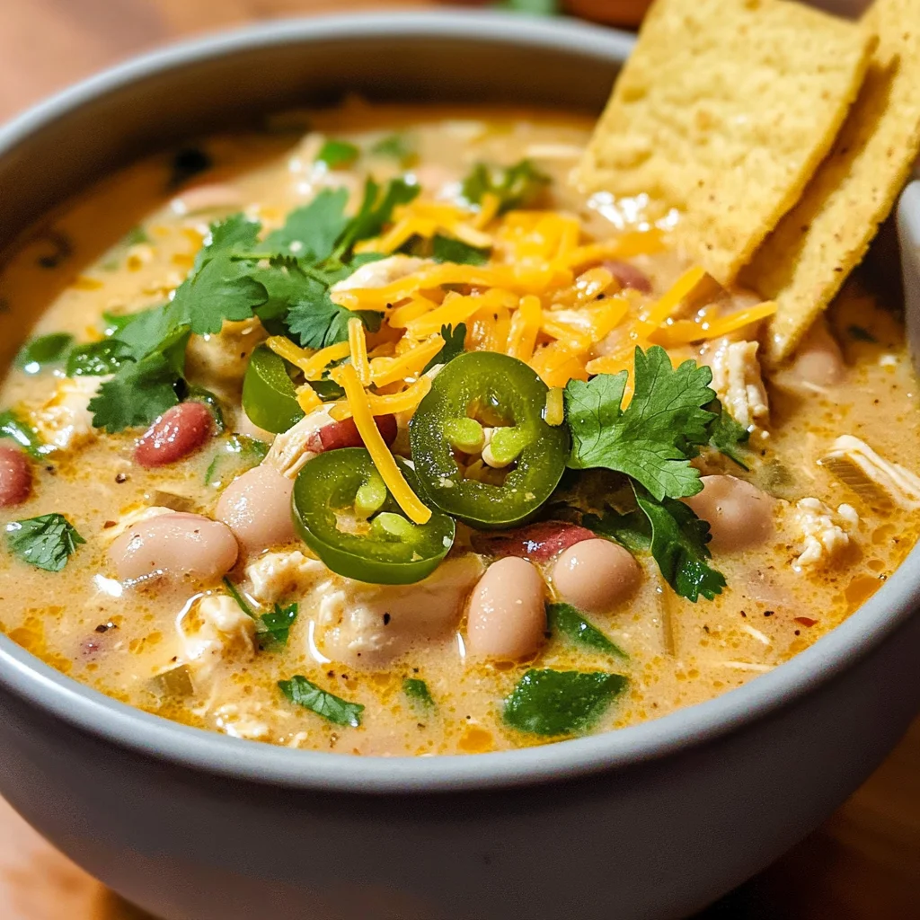 Creamy White Chicken Chili Recipe