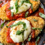 Crispy Healthy Chicken Parmesan - Air Fryer Recipe