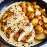 Easy Creamy Dijon Chicken and Potatoes