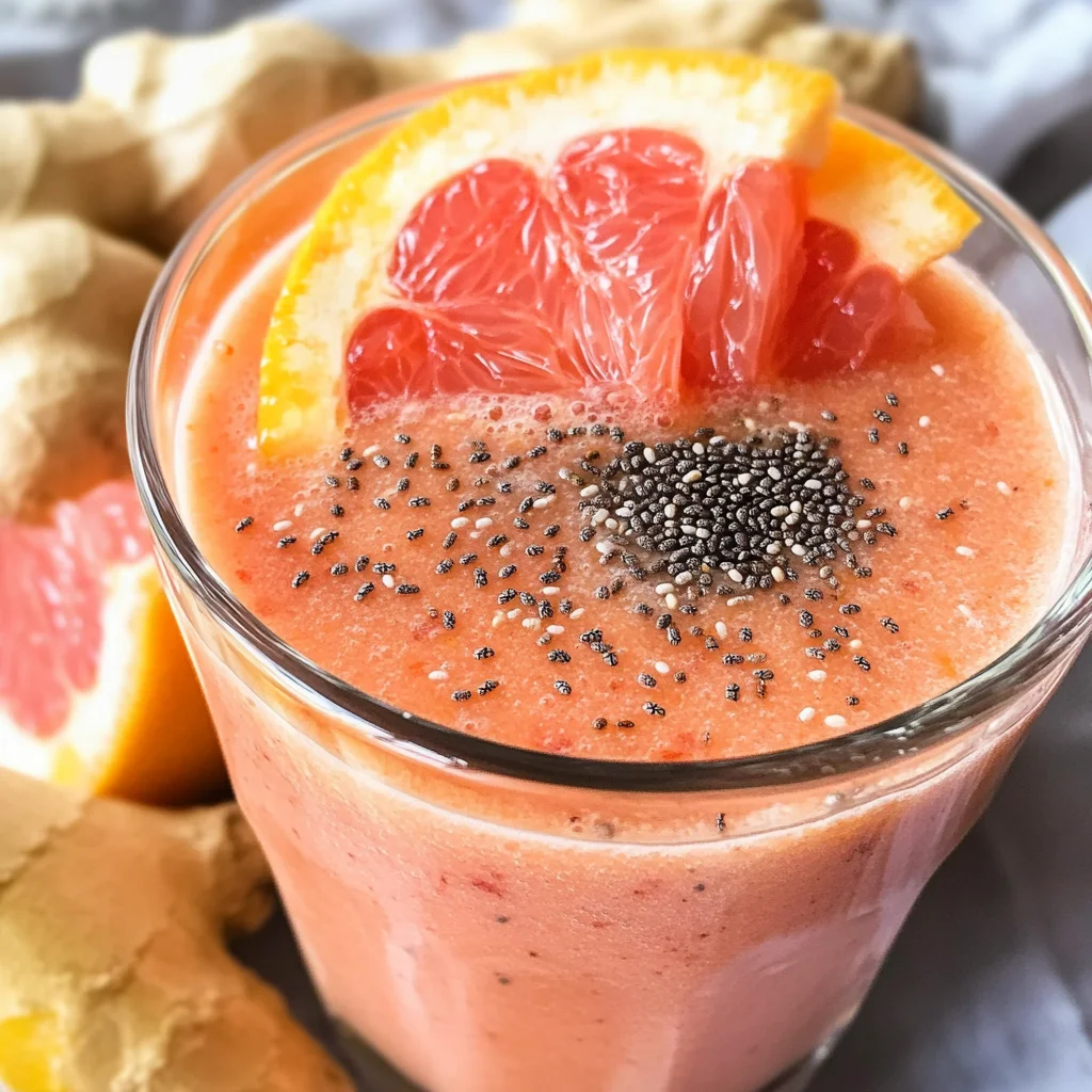 Grapefruit Ginger Smoothie