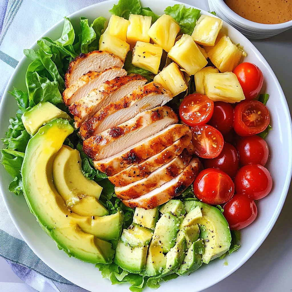 Hawaiian Chicken Salad: Gluten-Free & Whole Health Flexi-Plan