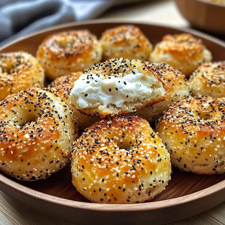 High-Protein Bagel Bites