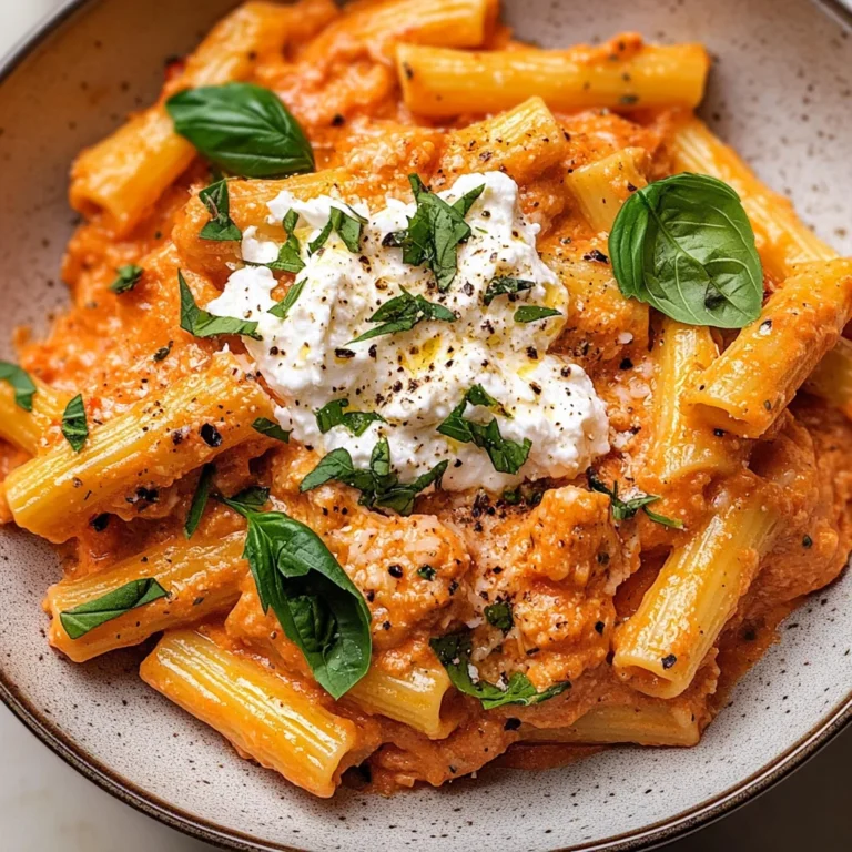 High Protein Cottage Cheese Pasta Sauce