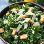 Lemony Parmesan Kale Salad