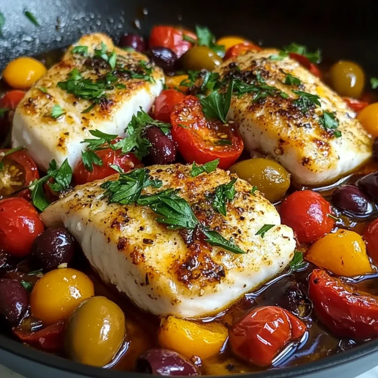 Mediterranean Baked Fish