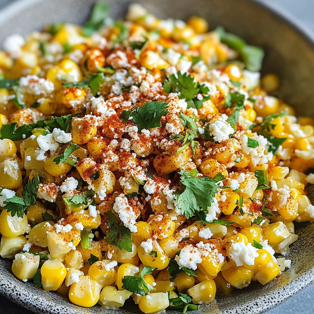 Mexican Street Corn Salad Recipe