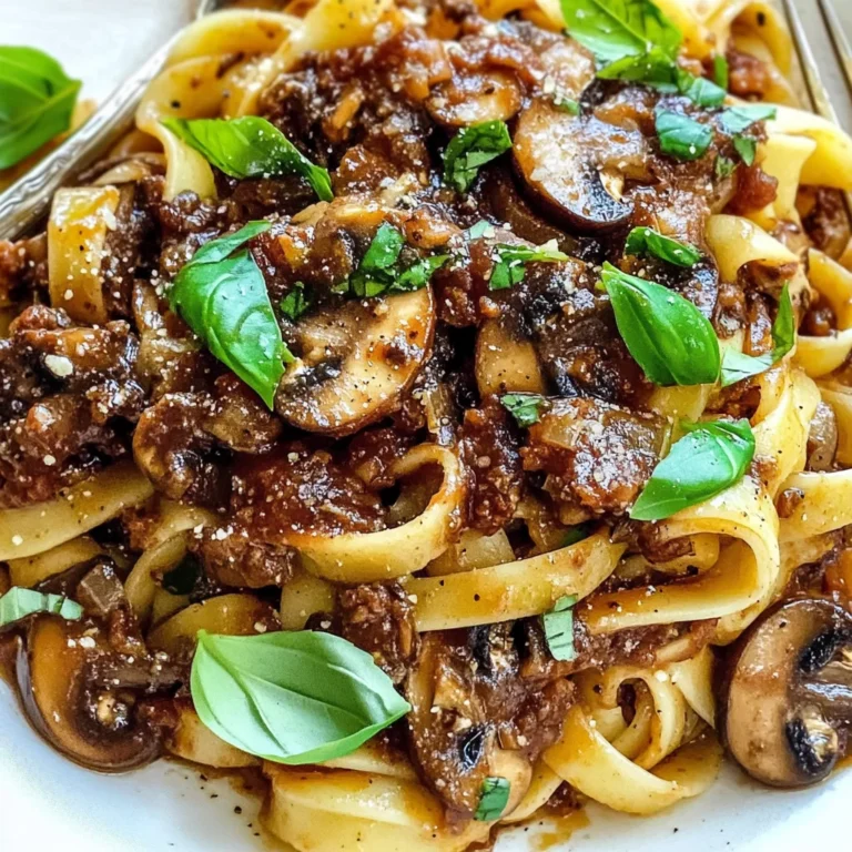 Mushroom Ragu