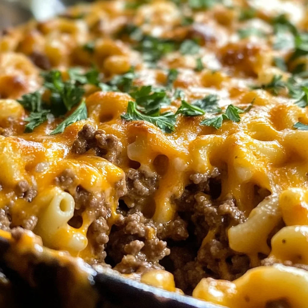 One Pot Cheeseburger Casserole