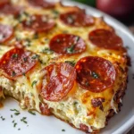 Pizza Style Cottage Cheese Bake – Easy Protein-Packed Dinner