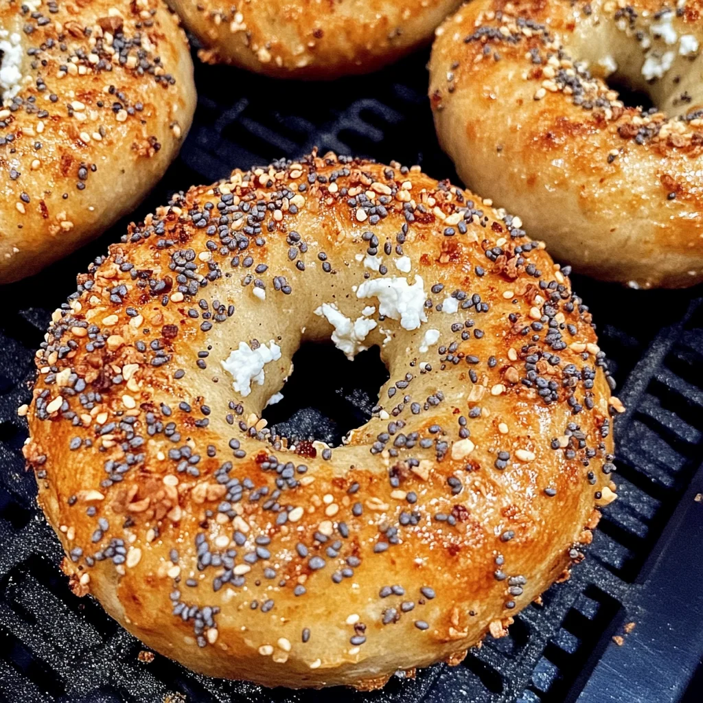 Protein Bagels with Cottage Cheese