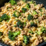 Quick Ground Turkey Orzo Recipe