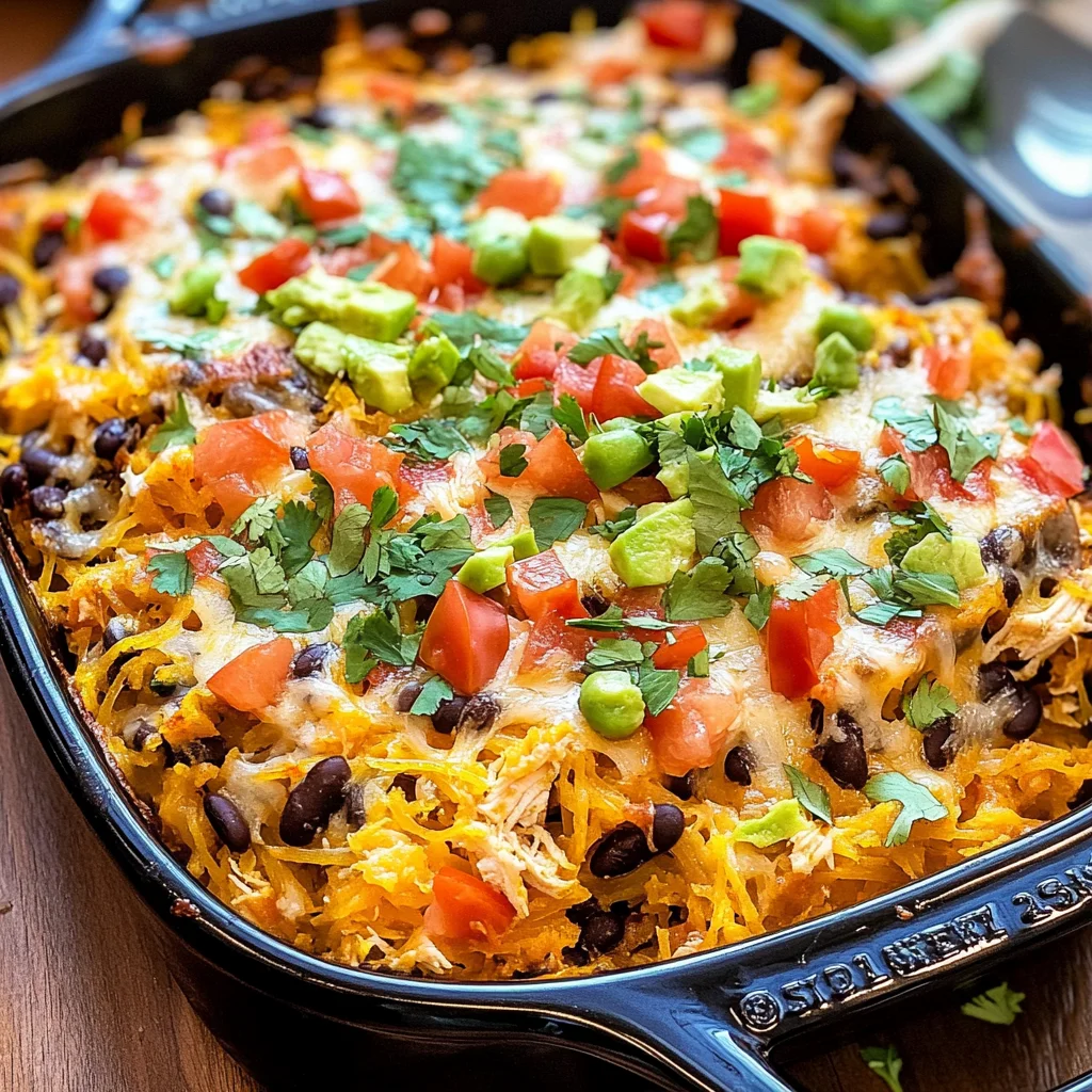 Spaghetti Squash Casserole Recipe