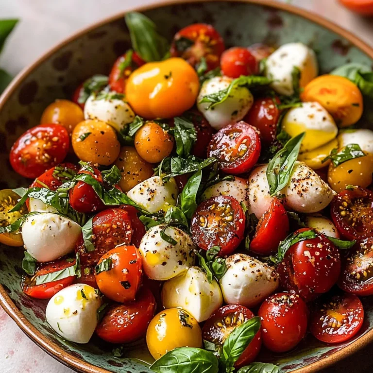 Tasty Tomato Mozzarella Salad