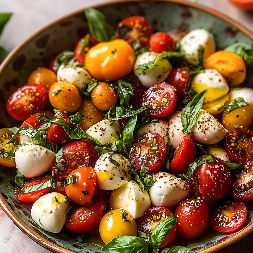 Tasty Tomato Mozzarella Salad