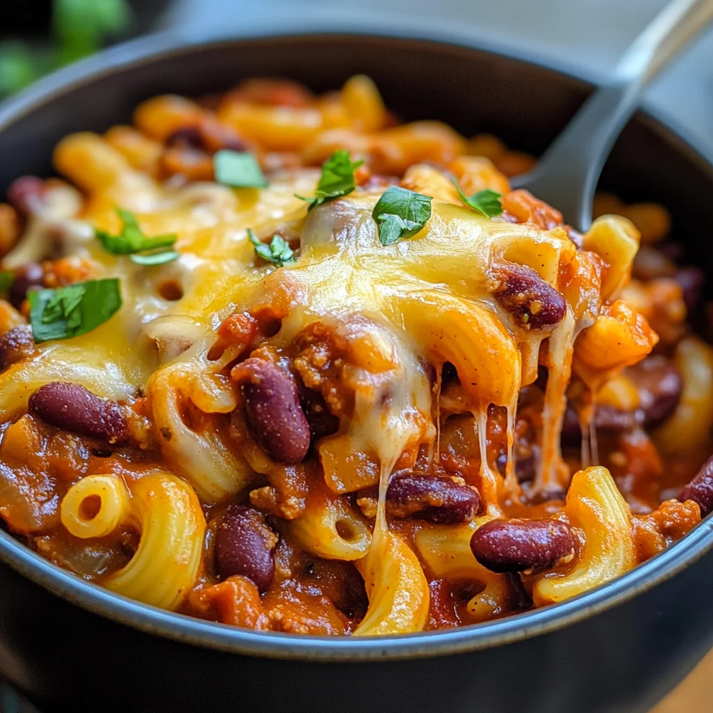 Vegetarian Chili Mac