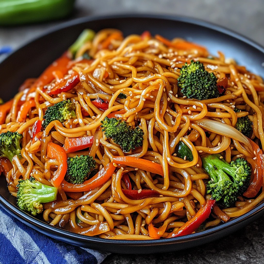 Veggie Lo Mein (Under 30 Minutes)