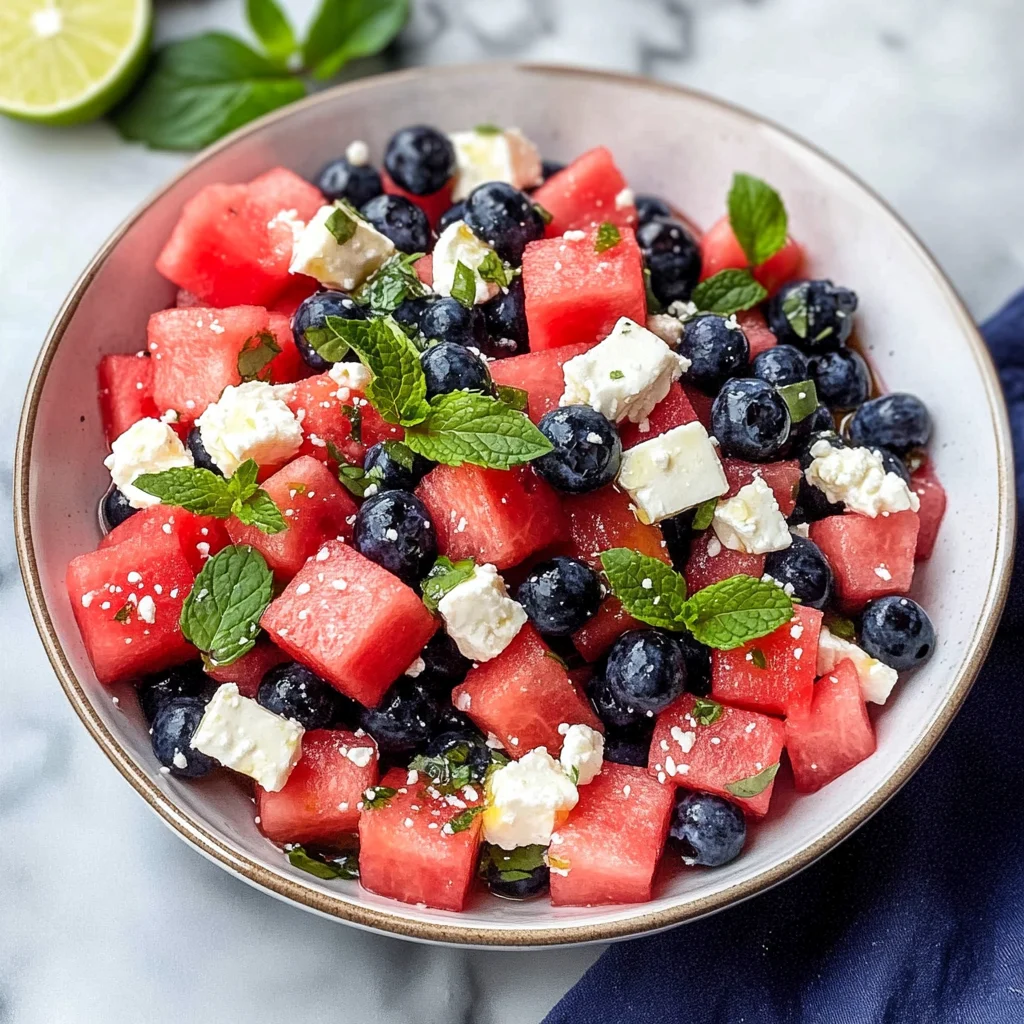 Watermelon Feta Salad