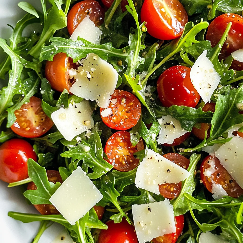 Arugula Salad with Lemon Dressing