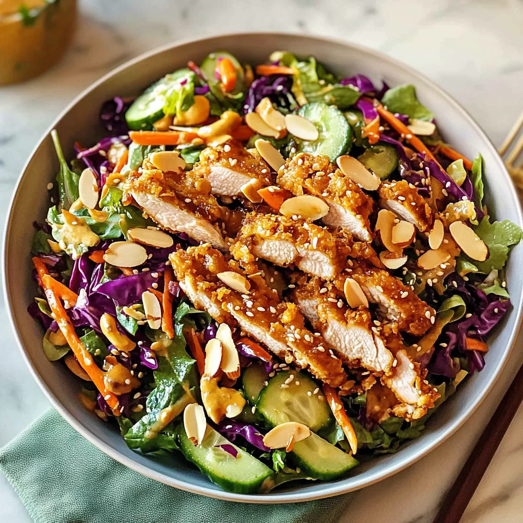 Asian Chicken Crunch Salad: A Delightful Culinary Experience