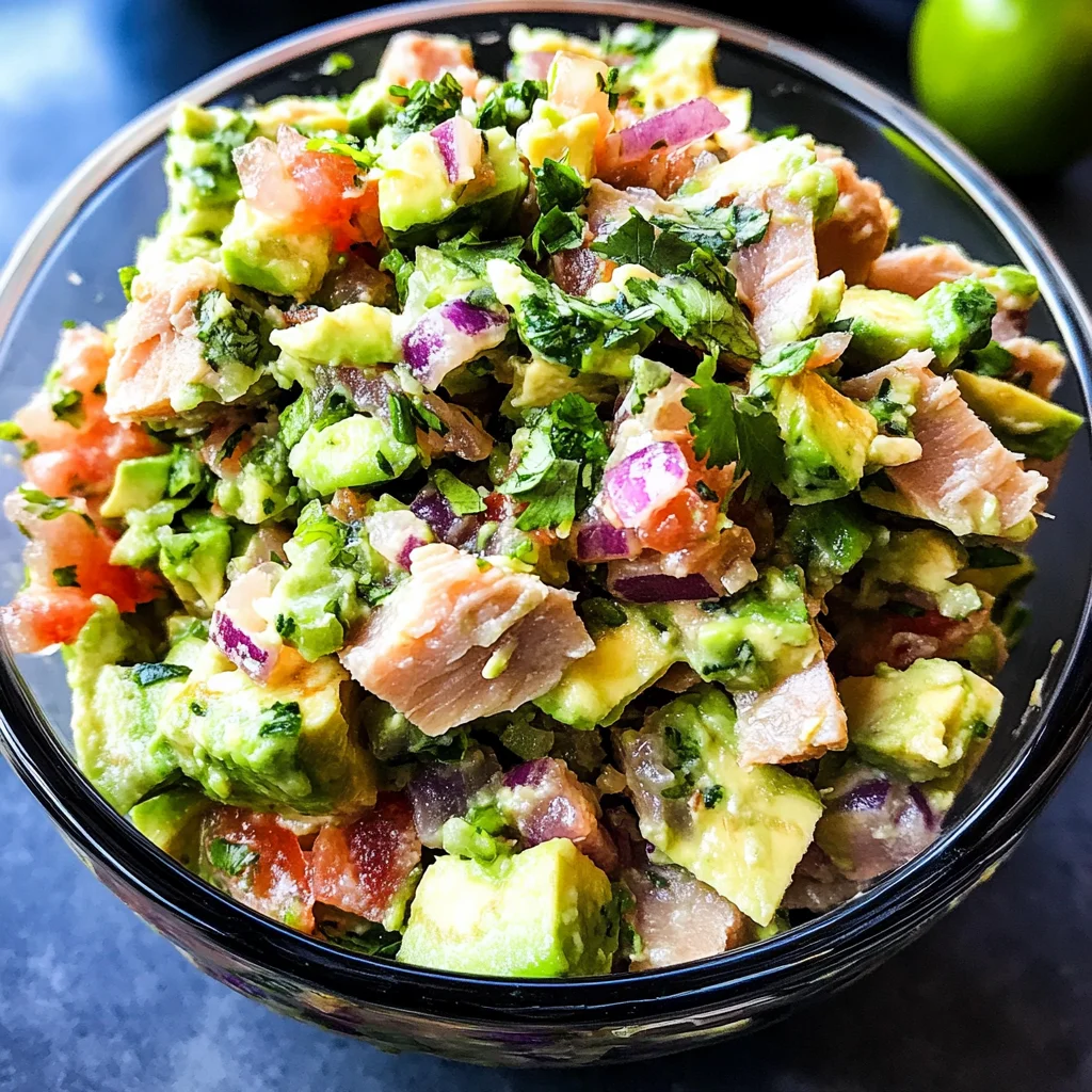 Avocado Tuna Salad