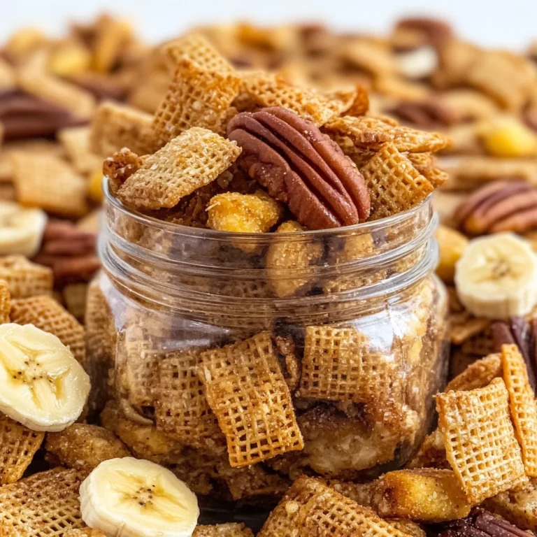 Banana Foster Chex Mix