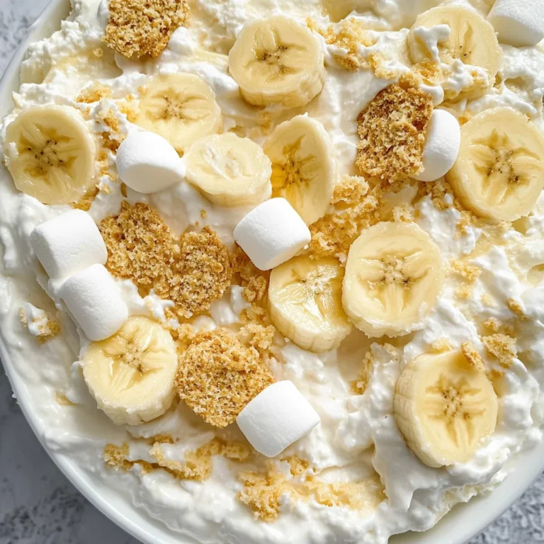 Banana Pudding Fluff Salad Recipe