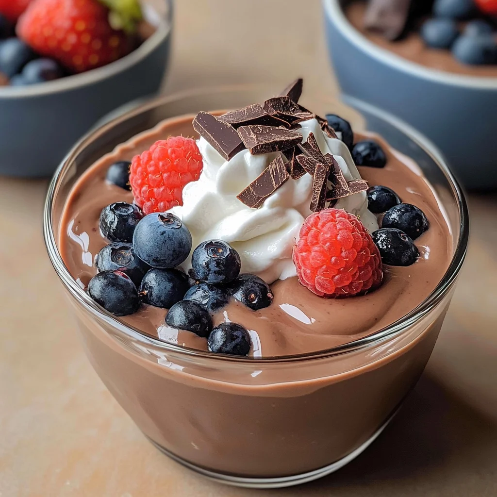 Chocolate Protein Pudding Recipe