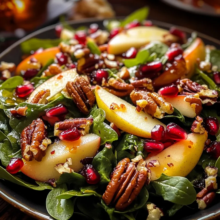 Christmas Salad with Honey Mustard Dressing