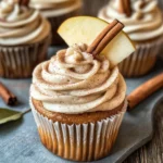Cinnamon Apple Cider Cupcakes